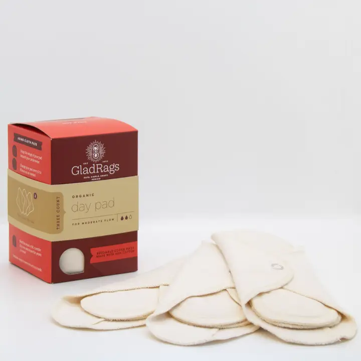 GladRags Day Pad 3-Pack - Organic
