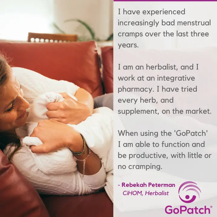 GoPatch Menstrual Cramp + PMS Relief