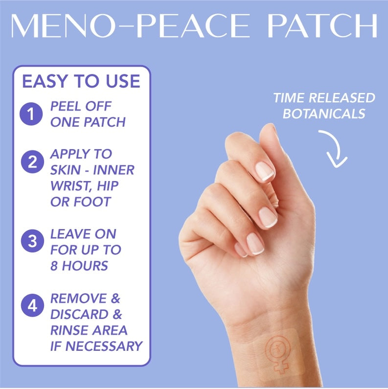 Laki Naturals Meno-Peace Patch For Menopause