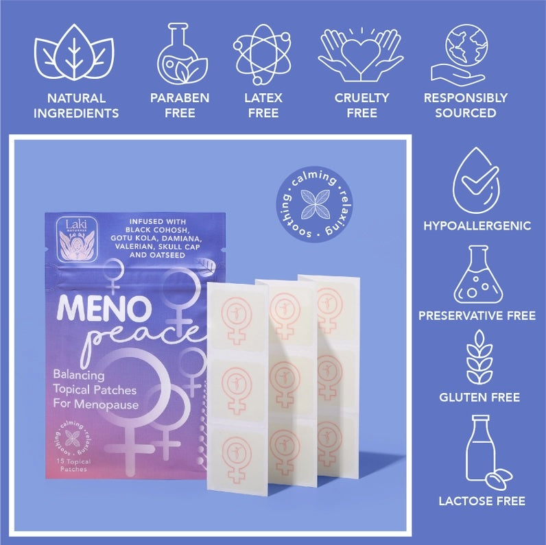 Laki Naturals Meno-Peace Patch For Menopause