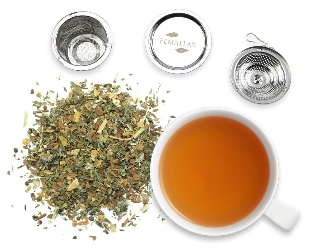 Femallay's Organic Smooth Cycle Loose Leaf Herbal Tea - PMS Relief Blend