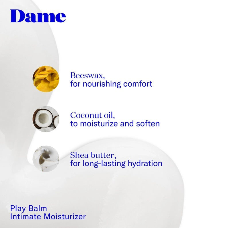 Dame Products Play Balm, Multi-Purpose Intimate Moisturizer
