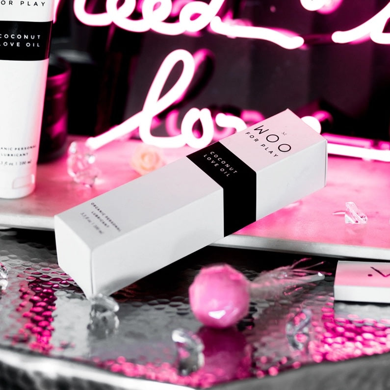 WOO More Play Coconut Love Oil Personal Lubricant