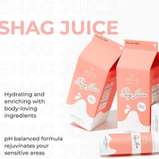 Woo More Play Shag Juice Personal Lubricant - Water-Based, All-Natural