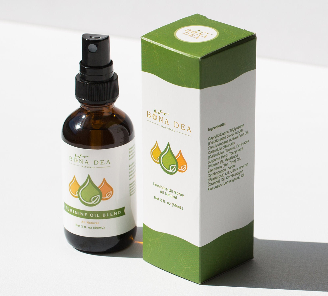 Natural Feminine Deodorant Spray