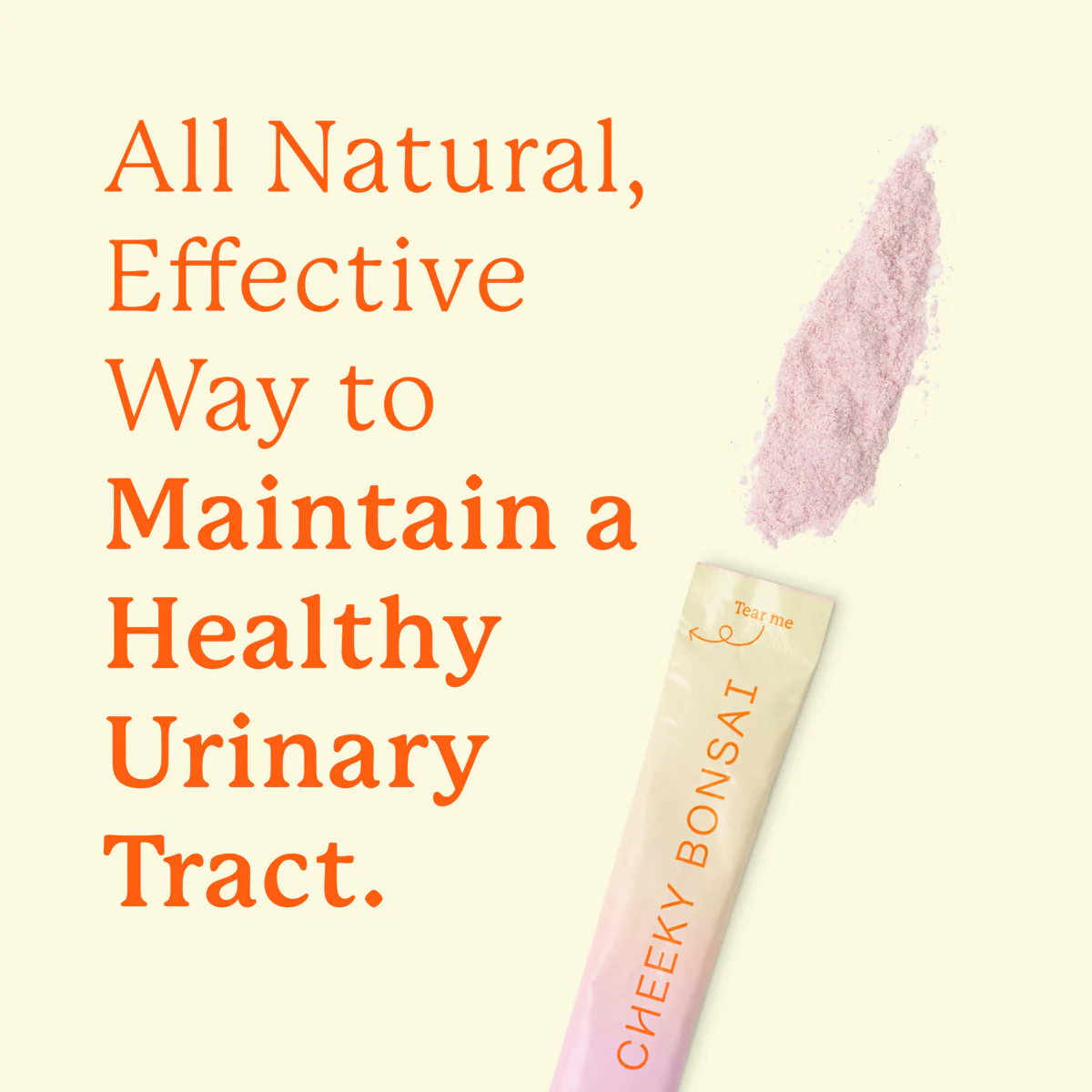 Cheeky Bonsai Bye Bye UTI Supplement