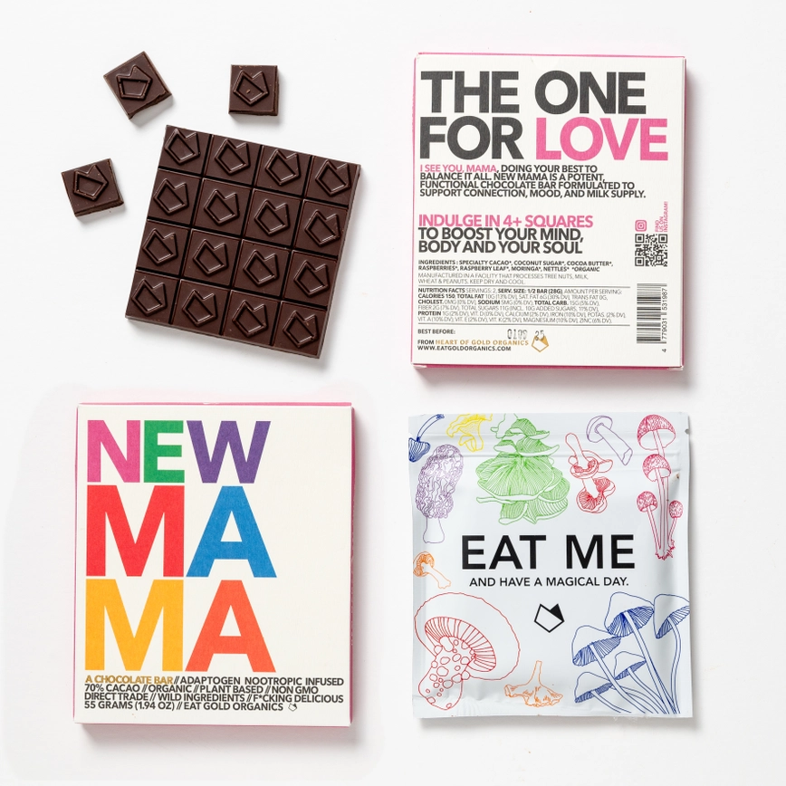 Eat Gold Organics New Mama Functional Chocolate Bar
