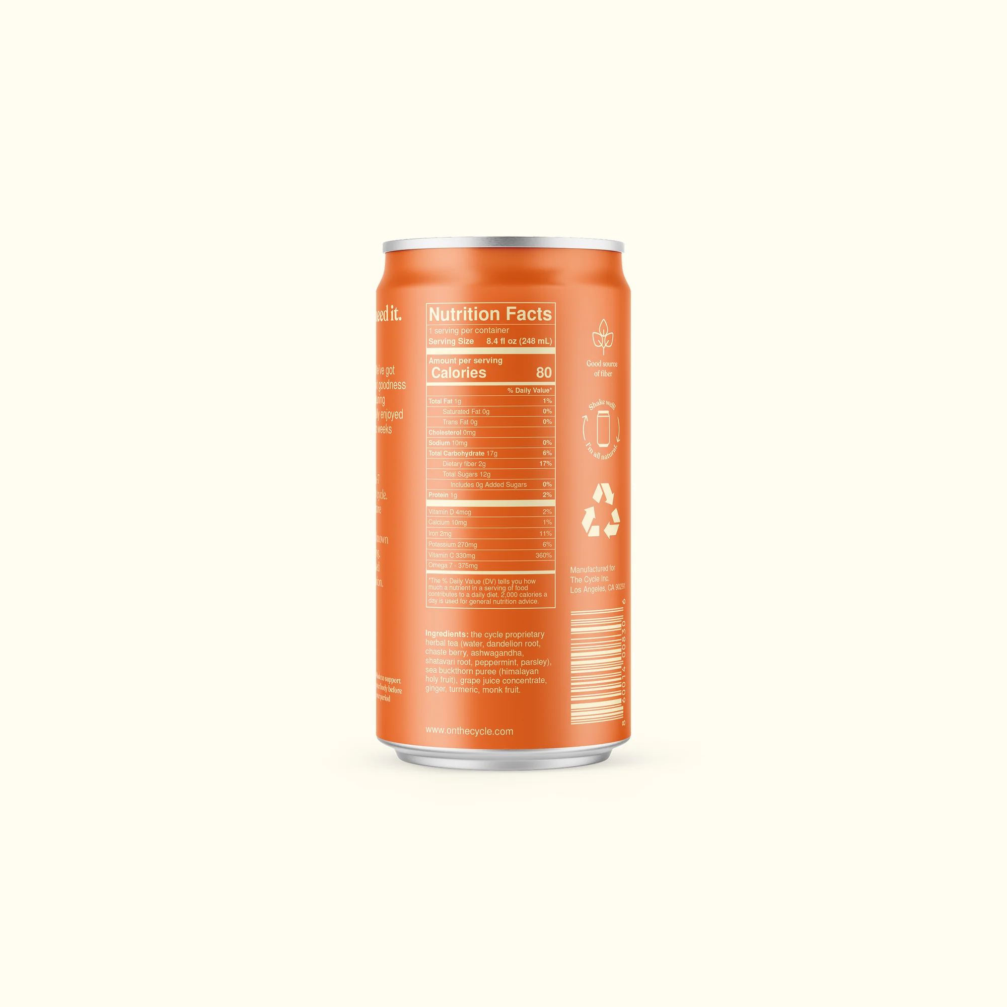 The Cycle PMS Relief Functional Drink
