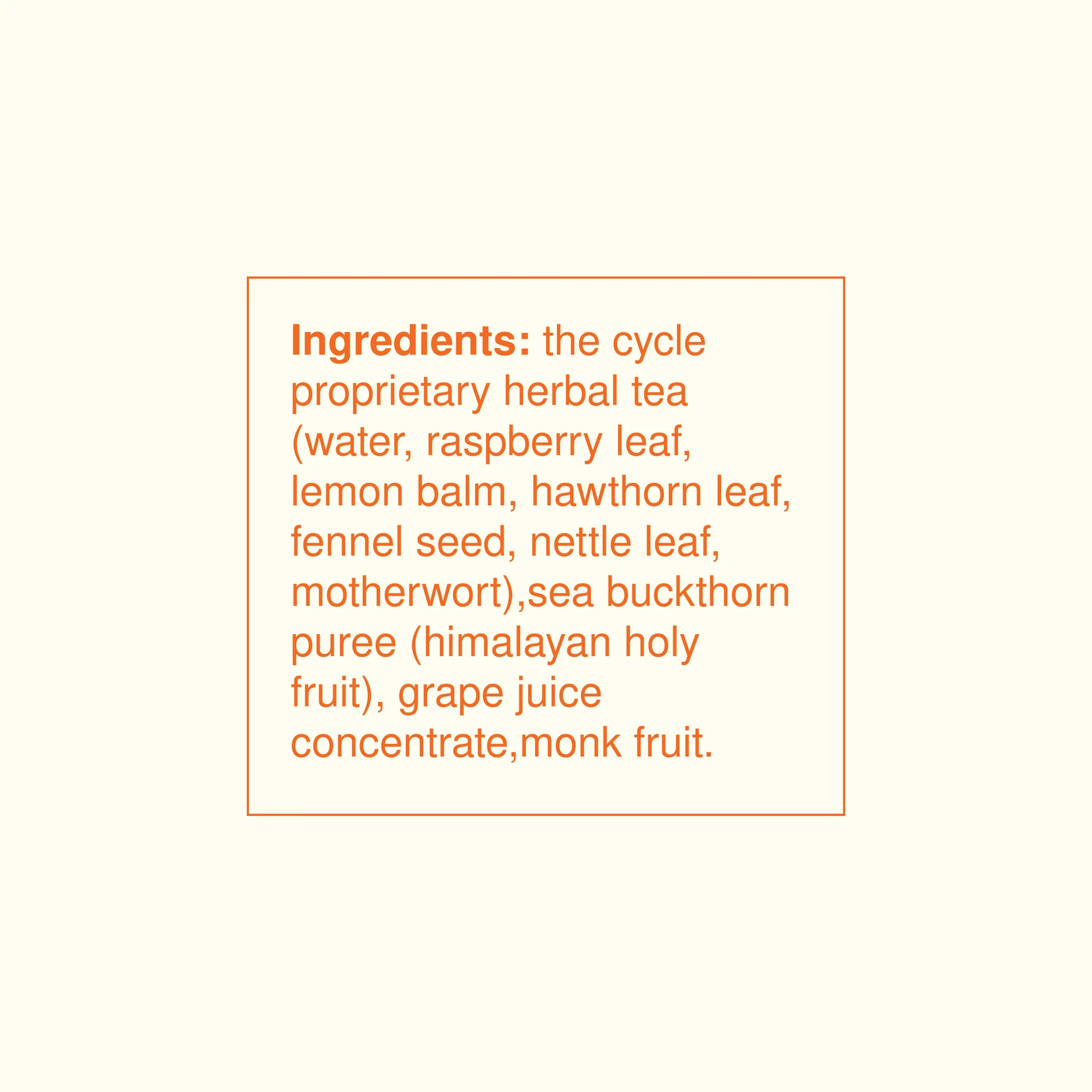 The Cycle Period Relief Functional Drink