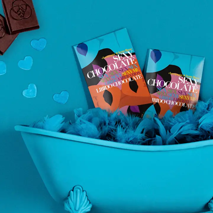 The Functional Chocolate Company Sexy Chocolate - Libido Formula - Champagne & Berry