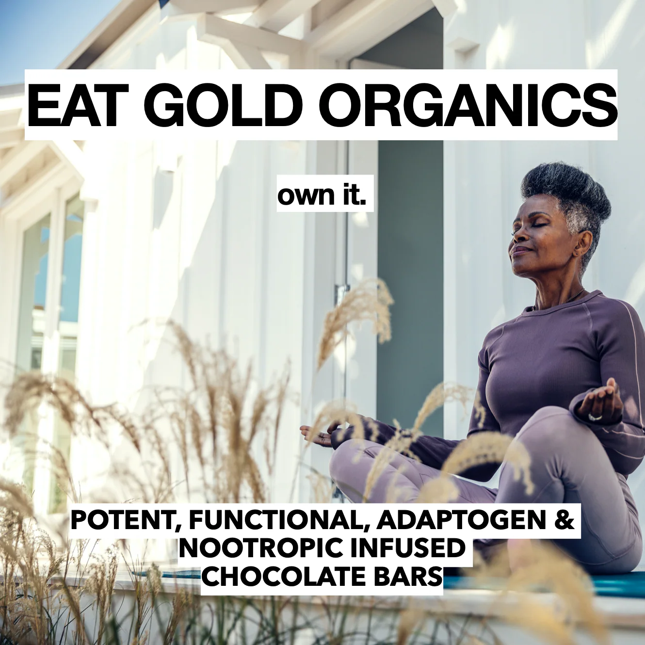 Eat Gold Organics Menopausal Goddess Functional Chocolate Bar