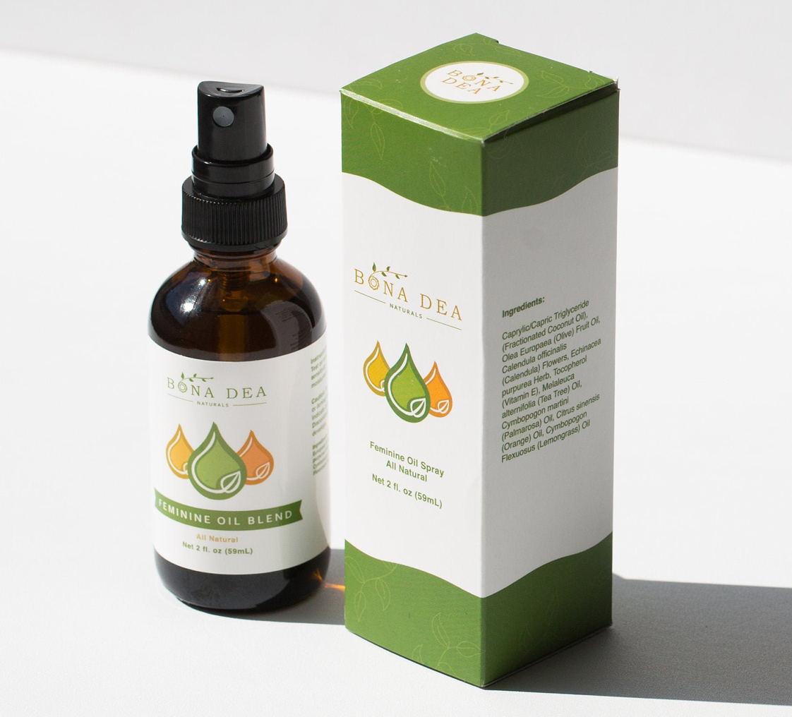 Natural Feminine Deodorant Spray